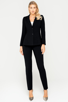 Kostium czarny ze spodniami - Clara