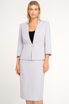 Garsonka jasnoszara z bolerkiem - Adele