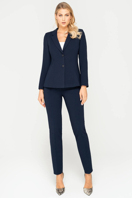 Kostium granatowy ze spodniami – Clara