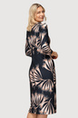 Sukienka czarna wzór 247– Amelia