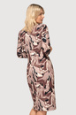 Sukienka cappuccino ze wzorem – Amelia