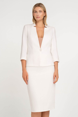 Garsonka ecru z bolerkiem - Adele