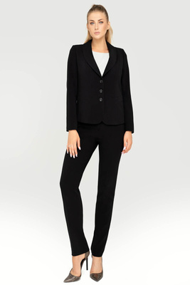 Kostium czarny ze spodniami 